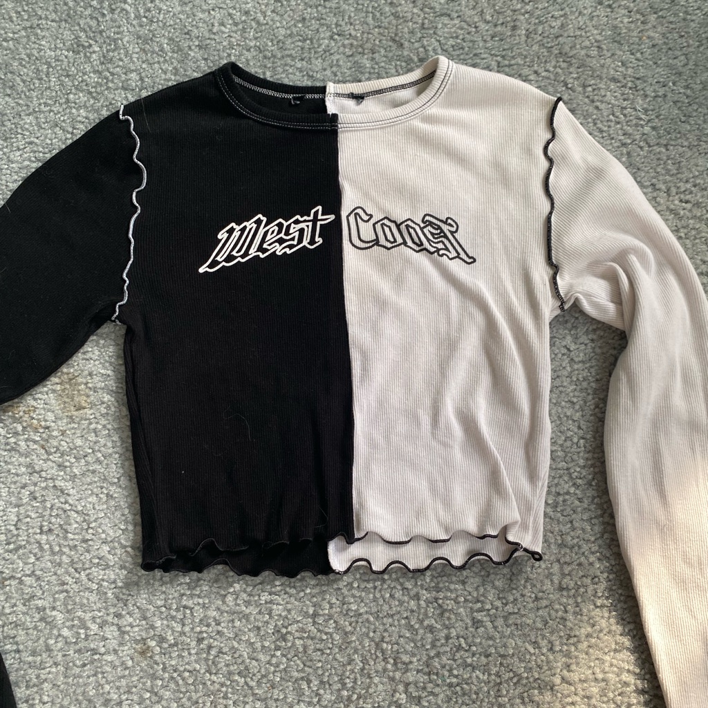 Long Sleeve Split Tee